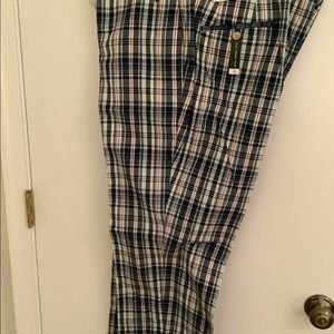 Lauren by Ralph Lauren, plaid cotton summer men pants